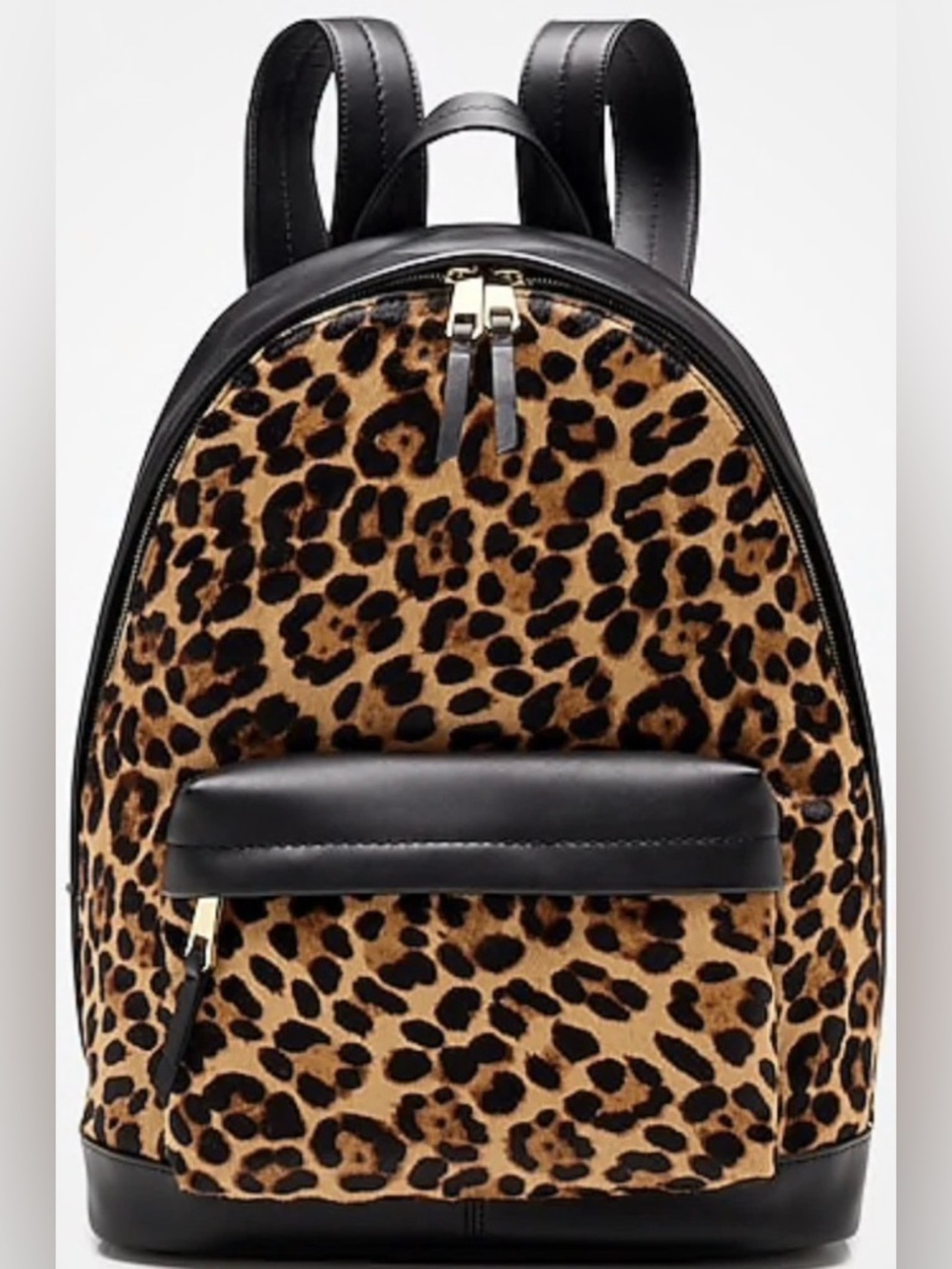 J. Crew Italian Black Leather Backpack, BRAND NEW NEVER USED Originally $398.00
